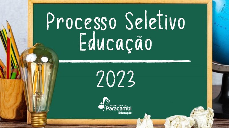 Prefeitura abre processo seletivo para educação básica da rede municipal de  ensino - Paracambi Noticia